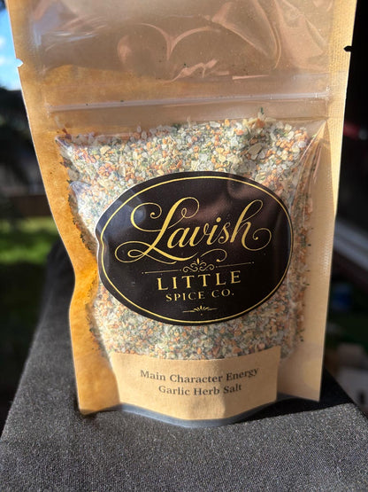 Main Character Energy Garlic Herb Salt