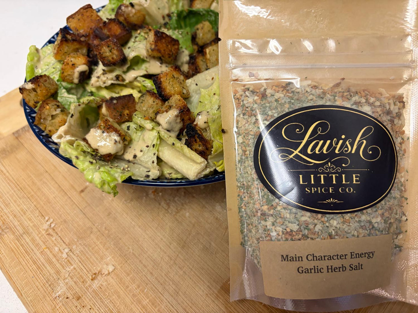 Main Character Energy Garlic Herb Salt
