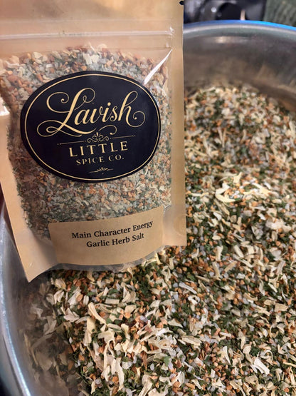 Main Character Energy Garlic Herb Salt